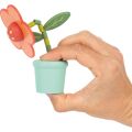 small foot Quetschfigur aus Holz, tanzende Blumen, 1 Stück.